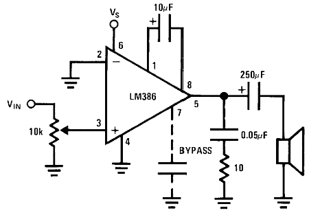 This is the schematic we breadboarded from. 